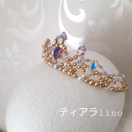 アメジスト バレエティアラ クラウン ヘッドドレス アメジスト バレエティアラ クラウン ヘッドドレス