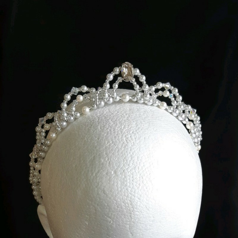 シンプル カチューシャ❇️ティアラ シルバータイプ