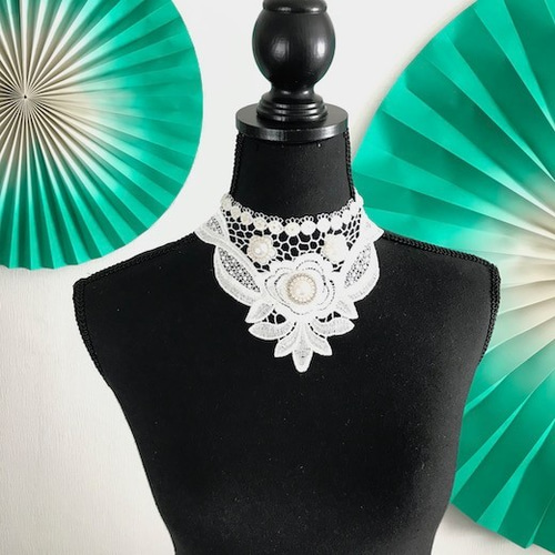 Aprosio&Co 白いドレスのStella ネックレス Aprosio&Co 白いドレスのStella ネックレス （Stella Bridal