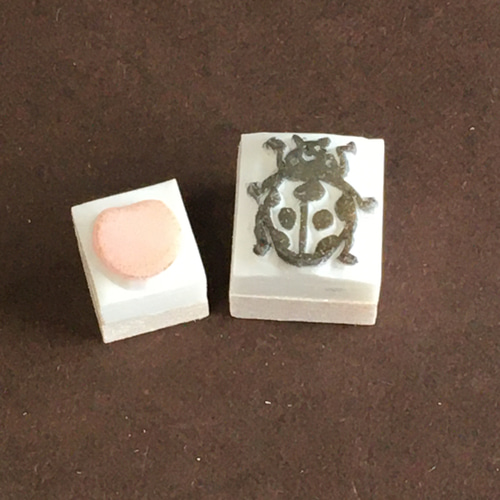 てんとう虫の消しゴムはんこ はんこ・スタンプ Tomoko Ishii 通販