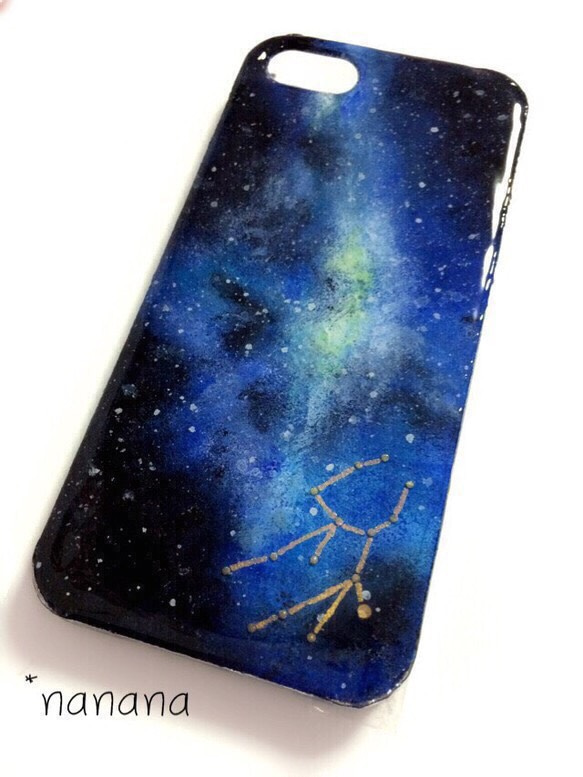 【再再販】iPhone.スマホケース／宇宙と星座 1枚目の画像