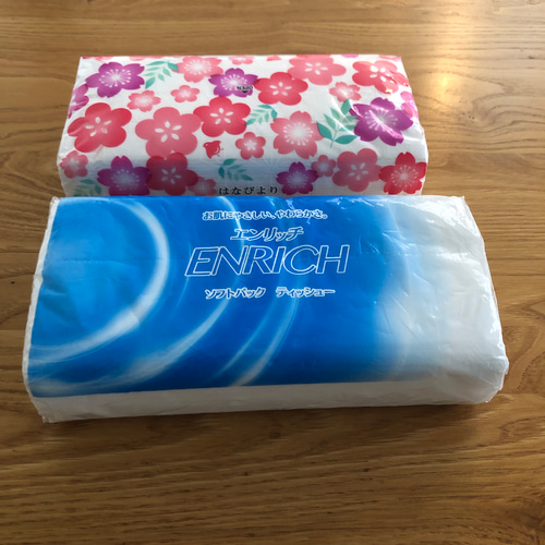 エコティッシュ ソフトパックティッシュ ビニールティッシュ用カバー