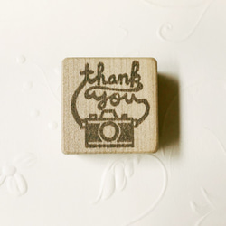 Thank You 消印型てんとう虫はんこ はんこ・スタンプ photo stamp sue