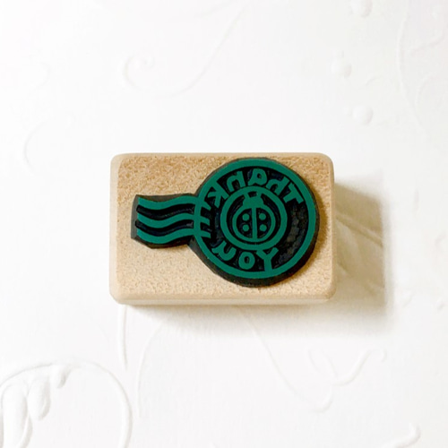 消しゴム ハンコ てんとう虫 THANK you♡ Thank You 消印型てんとう虫はんこ はんこ・スタンプ photo stamp sue