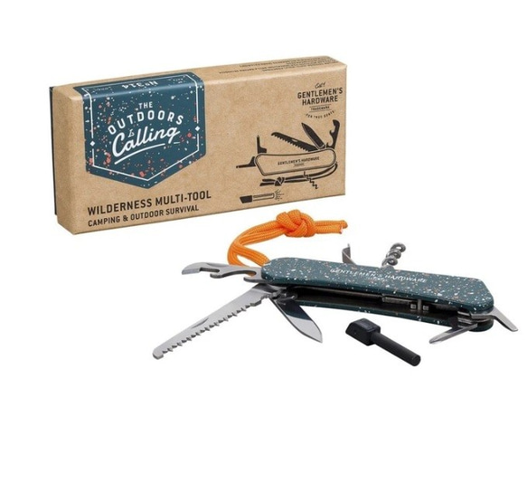 GENTLEMEN'S HARDWARE WILDERNESS MULTI-TOOL 2枚目の画像