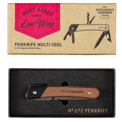 GENTLEMEN’S HARDWARE Pen Knife Multi Tool 2枚目の画像