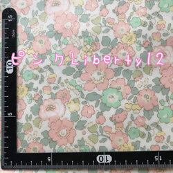 ♪ピンク系&赤系No.2☆オーダーメイド受注製作☆リバティと上質リネンの仮置きマスクケース 8枚目の画像