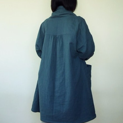 (Sさま限定)トリプル（3重）ガーゼのジャケットコート 「着た瞬間から心地いい服」 5枚目の画像