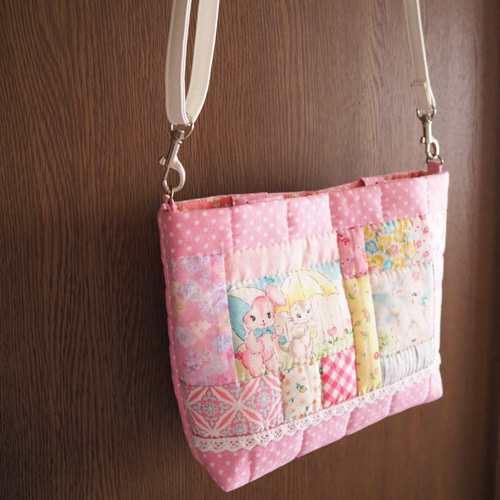 作成キット ミニバッグトート Dカン付き2WAYにも！ ハローベイビー