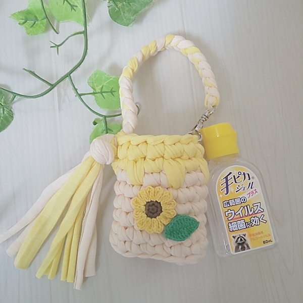 手ピカジェルホルダー ズパゲッティ （受注生産】ウイルス対策に☆新柄  