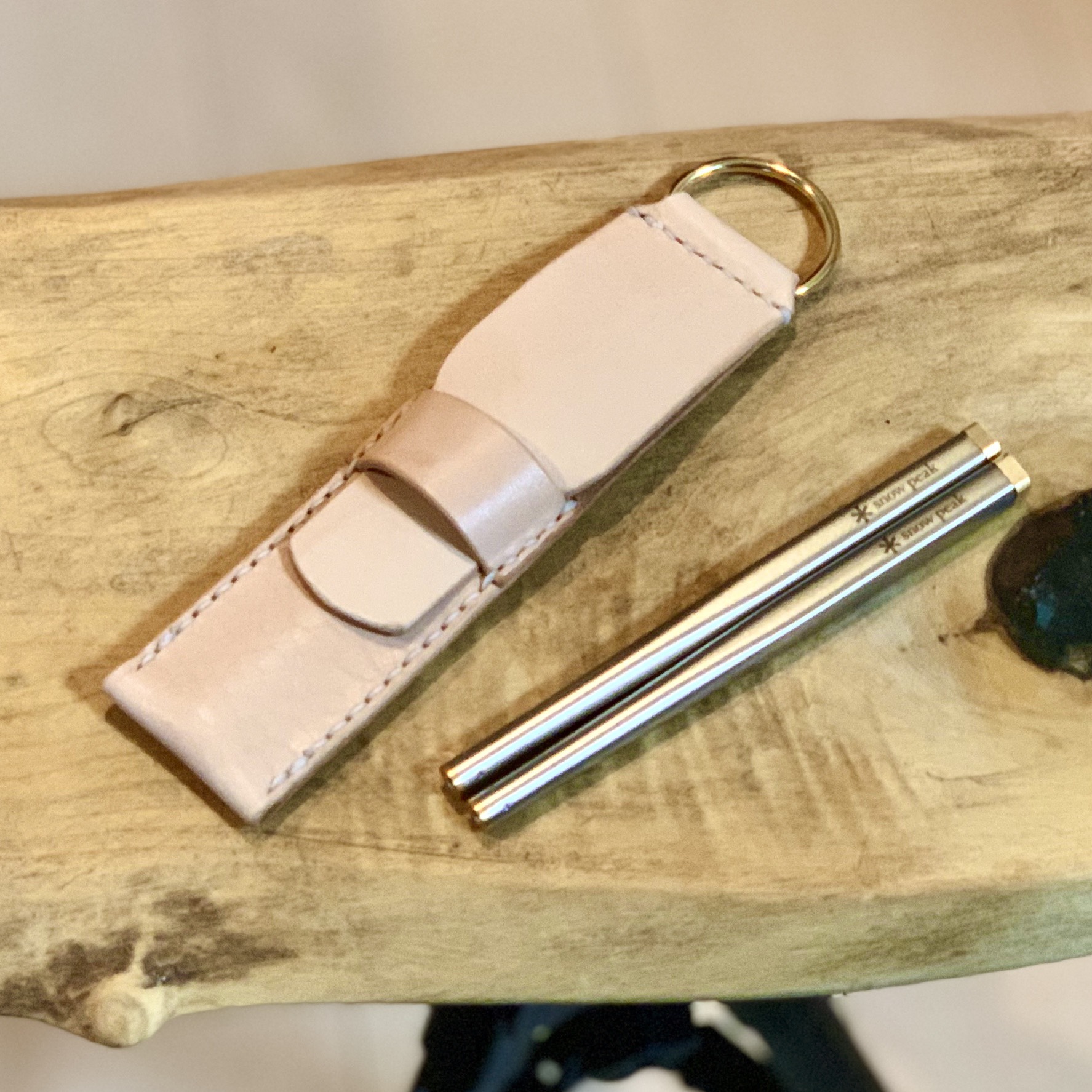 激レア　スノーピーク　和武器　革ケース 激レアスノーピーク和武器革ケース