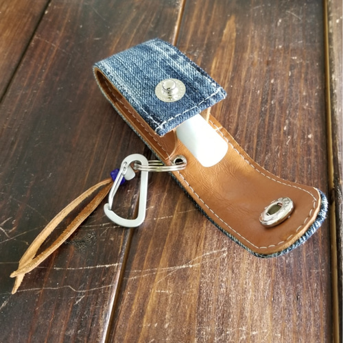 送料無料】 リップケース コンタクトケース 印鑑ケース ハンドメイド