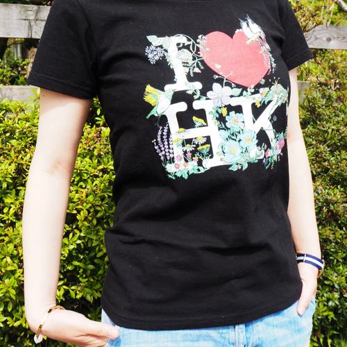 オリジナルグラフィックTシャツ – I Love HK Tシャツ handy