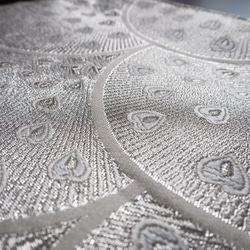 着物リメイクポーチ ‐月白‐ 5枚目の画像