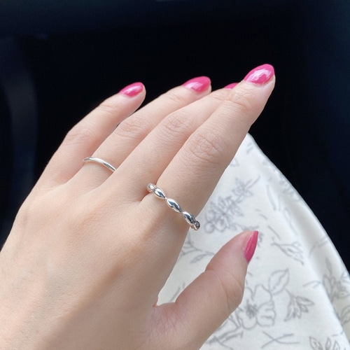 ぷっくり 雫 ドロップリング Drop Ring RG45 指輪・リング Ringo 通販