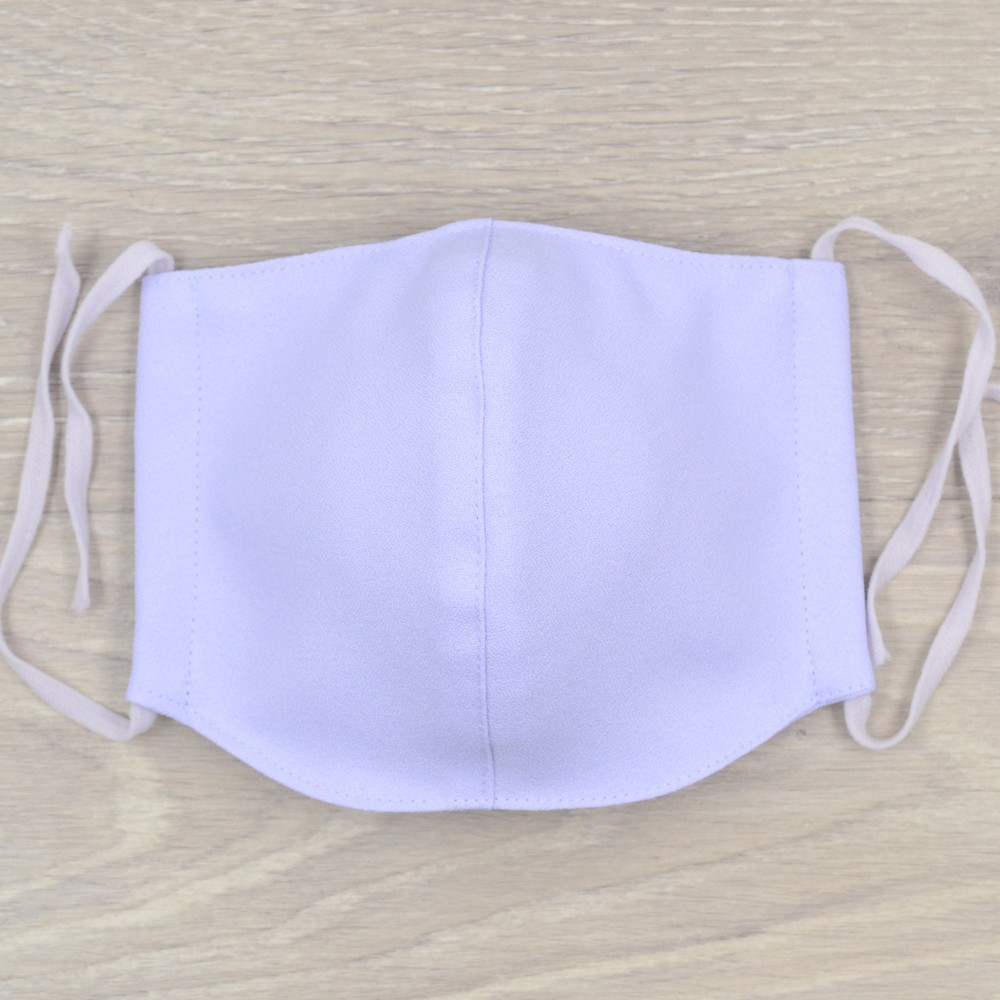 藤色 10枚セット販売！＝送料無料＝仕事用の夏向き 布マスク!すぐに乾きアイロン不要＊さらさら持続＊