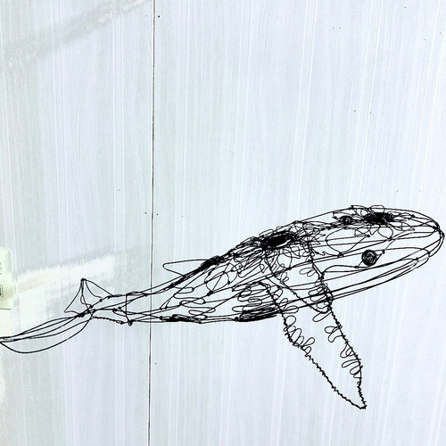 じゅんワイヤーアート | クジラと共に🐳 @jun.wireart◁他の作品