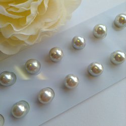【新品・百貨店商品／総本店】1444天女級アコヤ真珠片穴ペア珠8.0-8.5mm アコヤ真珠2点セット（約8.0～8.5mm未満珠） | 商品詳細