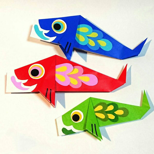 折り紙＊ 鯉のぼり 180個セット⑤ 折り紙＊ 鯉のぼり 180個セット⑤