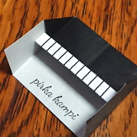 【折り紙】ピアノと椅子 10セット(ラッピング済) 3枚目の画像