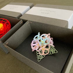 ころんと小さい紫陽花のポニーフック 2枚目の画像