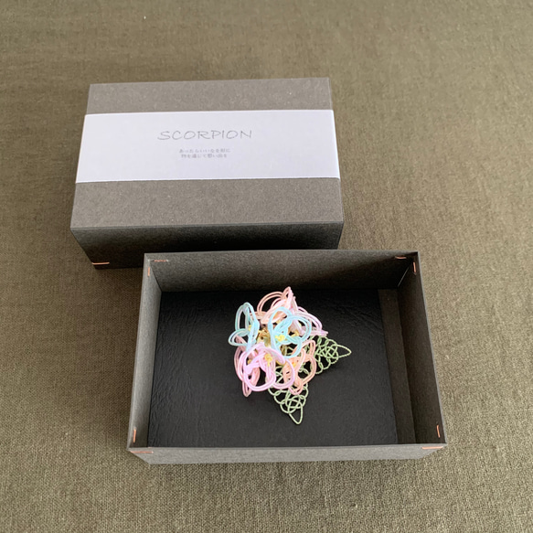 ころんと小さい紫陽花のポニーフック 6枚目の画像