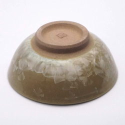 亜鉛結晶釉 小鉢（緑） 2枚目の画像