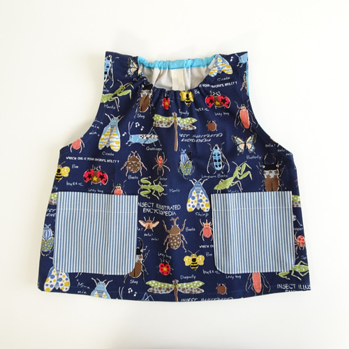 ♥スモック♥ サイズ110 ハンドメイド 新幹線 とが