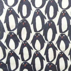 選べる袖・サイズ・ポケット・ループ！ペンギンの夏用スモック☆80～140サイズ 6枚目の画像