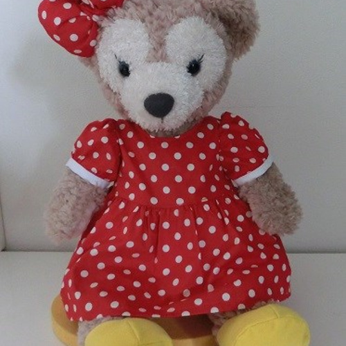 ダッフィー＆シェリーメイ 赤の水玉ワンピースセット その他人形 Daisy