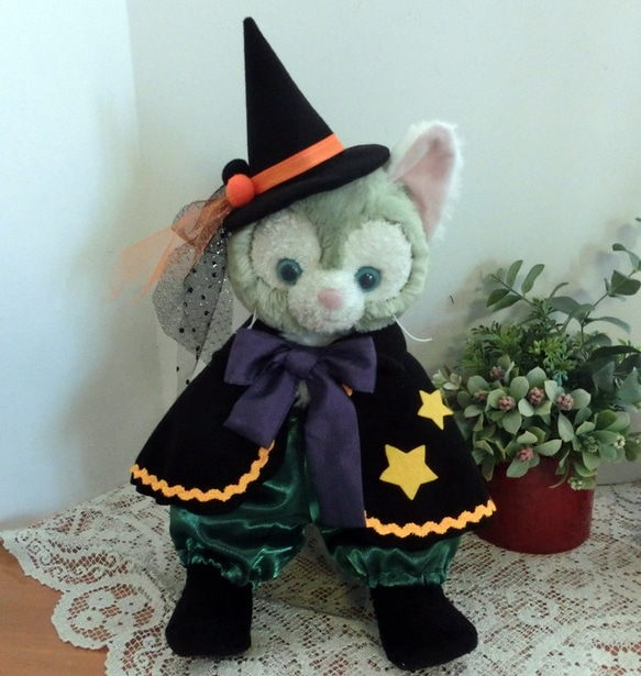ジェラトーニ、ダッフィー ハロウィン マントセット その他人形