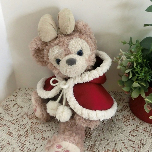 ポーチダッフィー,シェリーメイ 赤ポンチョ SSサイズ その他人形 Daisy