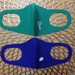 【接触冷感】夏マスク ストレッチ素材立体マスク子ども用(3〜8才) 日本製 2枚入 2枚目の画像