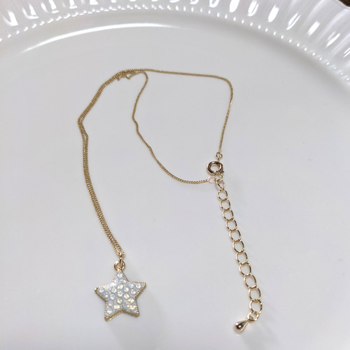 スワロフスキー　ネックレス　 パール　星　パヴェ　正規品 スワロフスキー ネックレス 星 スター パヴェ 正規品 極美品