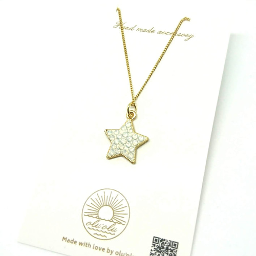 スワロフスキー　ネックレス　 パール　星　パヴェ　正規品 スワロフスキー ネックレス Fanfare スター 星 パール 正規品 極