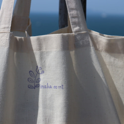 【夏の浜辺に持っていきたい！】帆布レジャーシートと木製プレートのピクニックセット 8枚目の画像