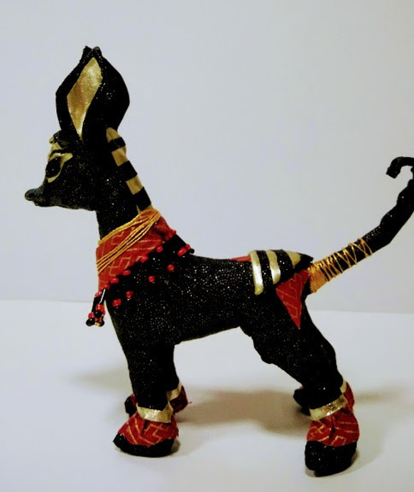 エジプト アヌビス神』動物 犬 古代エジプト 神話 壁画 ファラオ