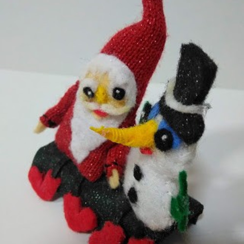 サンタさんとスノーマン』聖夜 クリスマスプレゼント サンタ