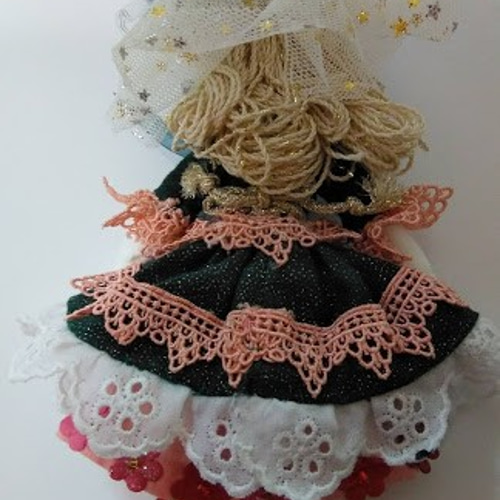 専用ページ　【特別価格】　創作人形　ハンドメード　ドール 小さな小さな淑女 マドモアゼル』創作人形 プレゼント ロココ調 中世