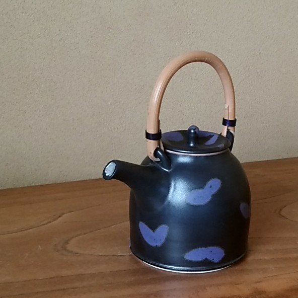 K-051 紫苑秞❤︎文様土瓶