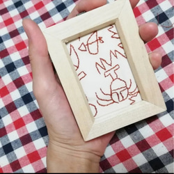 お子様のかわいい絵を刺繍にします♡サイズ２Ｌ 5枚目の画像