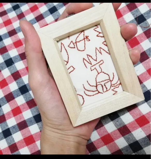 お子様のかわいい絵を刺繍にします♡サイズ２Ｌ 5枚目の画像