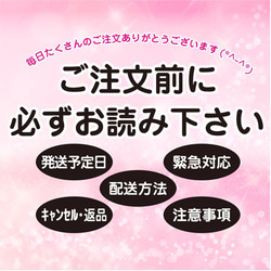 【2021/11/18更新】★ご注文前に必ずお読み下さい★発送予定日・緊急対応・配送方法・キャンセル・返品 1枚目の画像