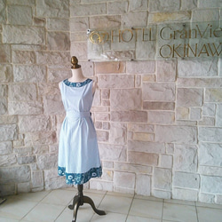 愛麗絲夢遊仙境》成人可以穿古典條紋連衣裙（M） 第9張的照片