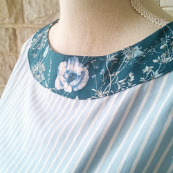 愛麗絲夢遊仙境》成人可以穿古典條紋連衣裙（M） 第10張的照片