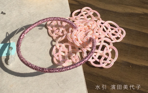 [水引] The Magical Flower ♡aurora pink♡ 2枚目の画像