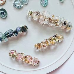 【sale品】レジン　猫　アシカ　ドライフラワー　ヘアゴム　　No.992 sale品】レジン 猫 アシカ ドライフラワー ヘアゴム No.992