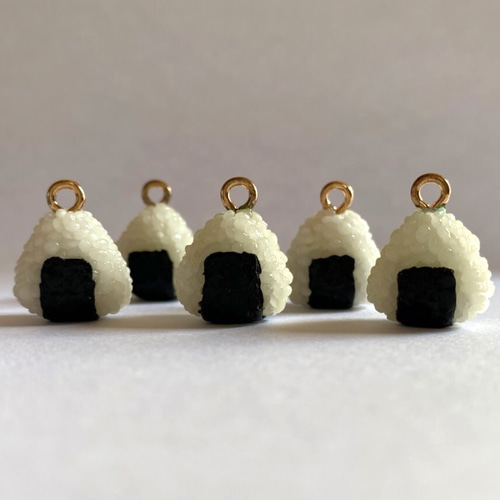 樹脂粘土 おにぎりストラップ その他携帯アクセサリー はん