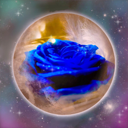 【最高級・青いバラ・オーロラブルー】プリザーブドフラワー  デート　ギフト　ジュエリーケース　ジュエリー　ギフト 3枚目の画像