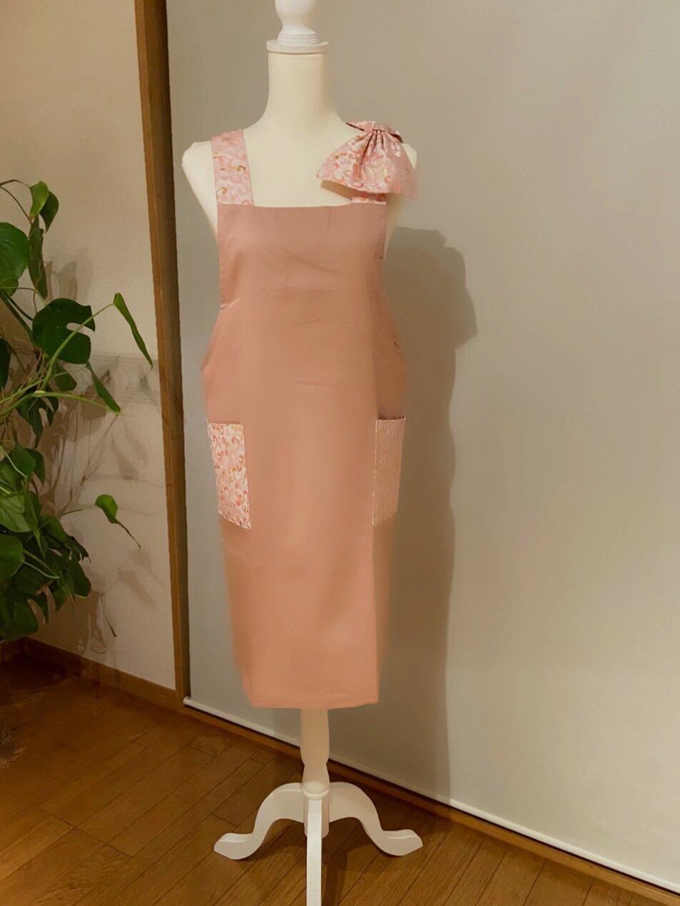 西陣織ドレスエプロン・カフェタイプ